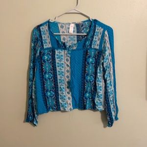 Justice Girls Boho style top